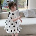 thumbnail image 2 of Flower Girl's Wedding Dress Short Sleeve Tulle Summer Vintage Dresses, 2 of 7