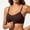 Coffee, variant on Njagoc3 Wireless Bras for Women, No Underwire Everyday Bralettes, Lightly Padded Support Bra Adjustable Full Coverage