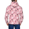 thumbnail image 5 of Zip Up Hoodies for Men - pink pattern spooky Long Sleeve Comfrt Men'S Fashion Hoodies & Sweatshirts, Jackets for Men Hoodies Pullover Clothing Clothes with Pouch, 5 of 5