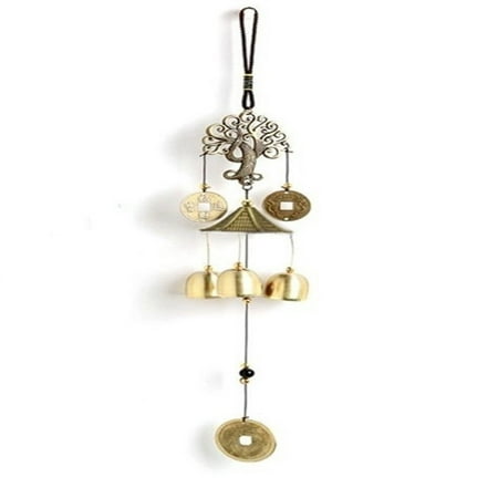 Ruibeauty Money Tree Wind Chimes Bell Good Lucky Home Garddn Decorations