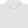 thumbnail image 2 of Real 14kt Rose Gold .70mm Box Chain; 16 inch; Lobster Clasp; for Adults and Teens; for Women and Men, 2 of 5