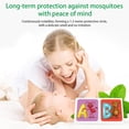 thumbnail image 4 of Parches Adhesivos Para Mosquitos Para Niños, Ingredientes Naturales A Base De Plantas, Parches De Insectos Para Patio De Viaje 6 Hojas, 36 Uds., Eigraketly HA035393-00, 4 of 6