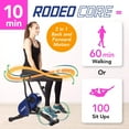 thumbnail image 6 of Daiwa Felicity Rodeo Core – Compact Core & Leg Workout Machine | Horseback Riding Motion for Abs, Glutes & Thighs | Home Fitness Equipment for Cardio & Weight Loss, 6 of 9