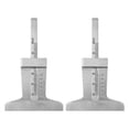 thumbnail image 2 of Stainless Steel Car Tyre Tire Tread Depth Gauge Meter Ruler Caliper Measure Tool 2PCS 0-50mm, 2 of 9