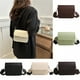 thumbnail image 1 of Bolso de hombro para mujer | Bolso de cuero PU de moda • Bolsa bandolera versátil • Correa ajustable • Negro/Blanco/Verde/Marrón/Café • Bolso casual de moda 17x13x6cm para trabajo, viajes, fiestas, 1 of 8