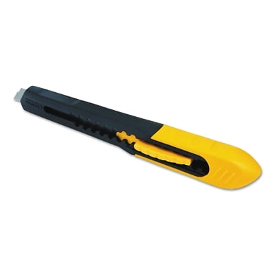 

Quick Point Knife 7 in Snap-Off Steel Blade Plastic Black/Yellow | Bundle of 5 Each