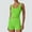 Green, variant on ZZwxWA 2 Piece Workout Sets for Women Seamless Square Neck Crop Tank Tops and High Waisted Biker Shorts Tracksuit Outfits
