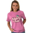 thumbnail image 4 of What Up Toots Cute Mr Owl Tootsie Pop Women's Graphic T Shirt Tees Brisco Brands S, 4 of 6
