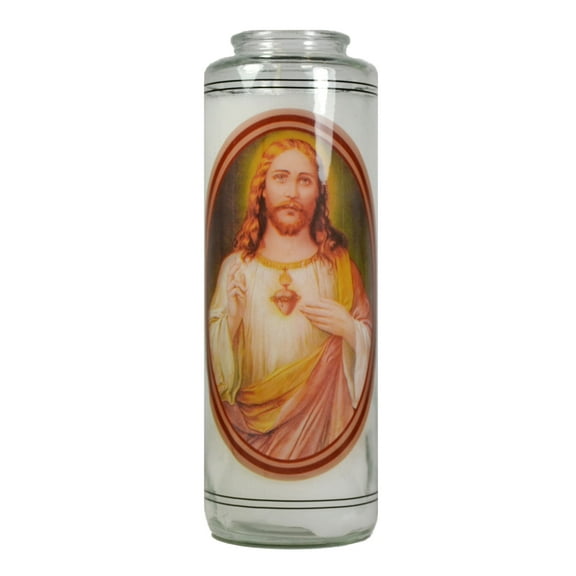 8" Religious Candle - Jesus
