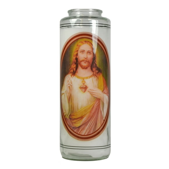 8" Religious Candle - Jesus