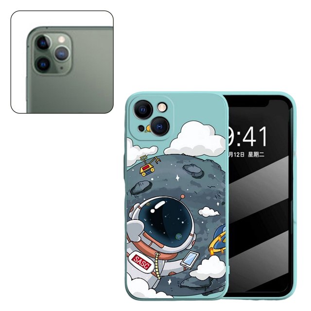 VONKY Anime Back Covers Drop-proof Full-wrap Anime Graffiti for Iphone 13/13 Pro/13