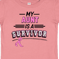 thumbnail image 4 of Inktastic My Aunt is a Survivor Breast Cancer Awareness Boys or Girls Baby T-Shirt, 4 of 5