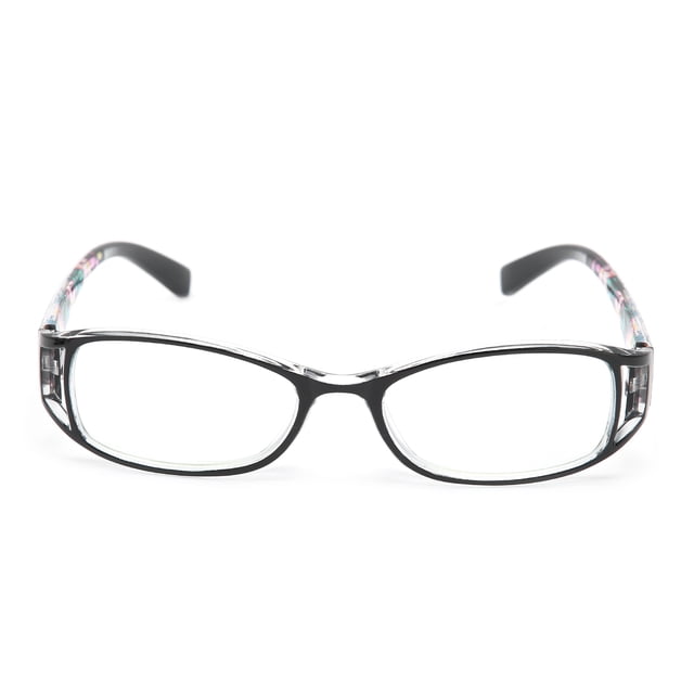 Gafas de lectura para personas mayores de moda, bloqueo de luz azul, lectura, juegos, TV, gafas+100