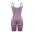 thumbnail image 2 of Full Body Shaper Women's Seamless Slimming Tummy Control Briefs Push Up Plus Size Shapewear PURPLE 5XL, 2 of 7