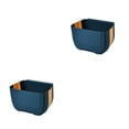 thumbnail image 4 of Cubo de basura Advancent ergonómico de PP Montado en la pared 2piezas azul amarillo, 4 of 6
