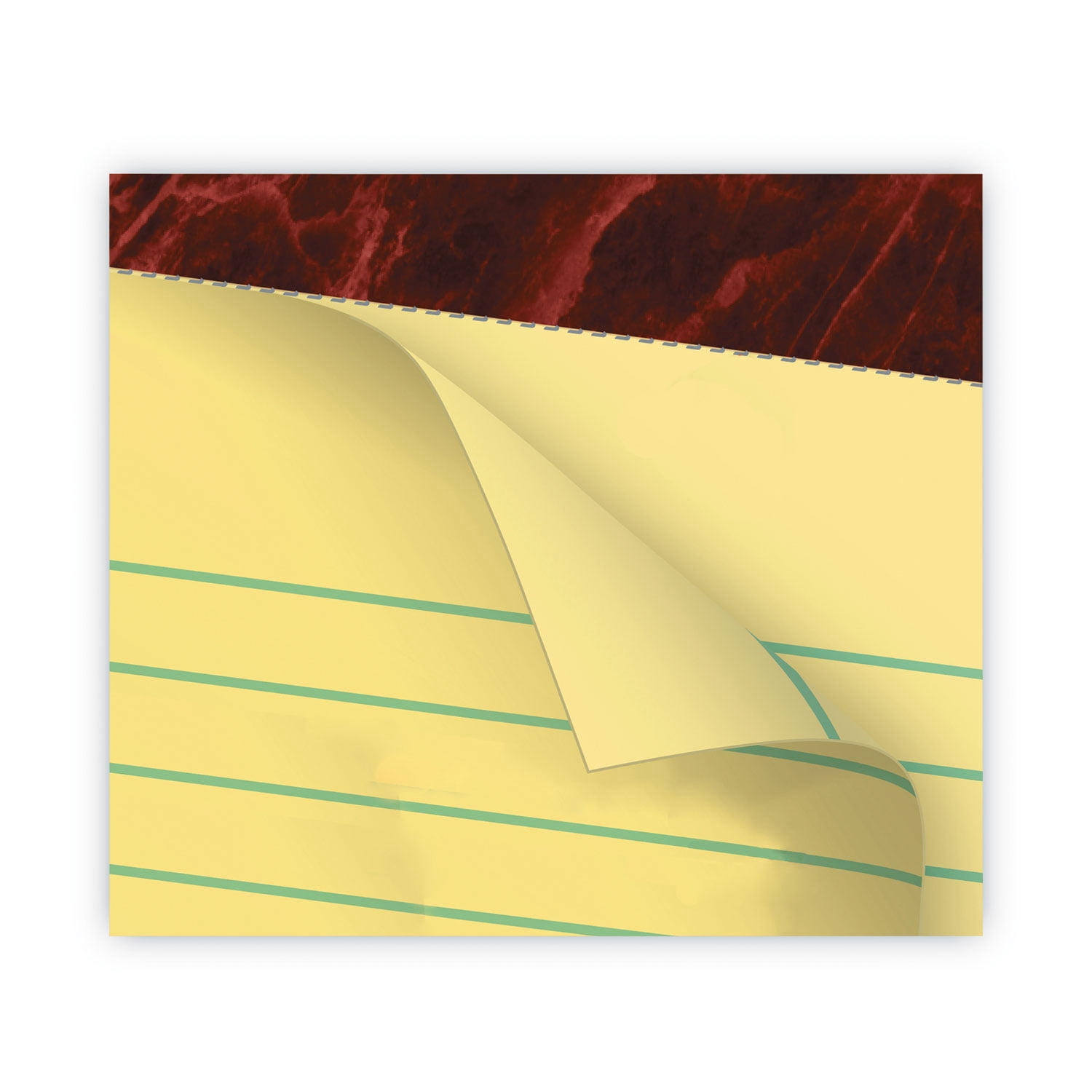 Gold Fibre Quality Writing Pads, Narrow Rule, 50 Canary-Yellow 8.5 X 11.75 Sheets, Dozen | Bundle of 2 Dozen
