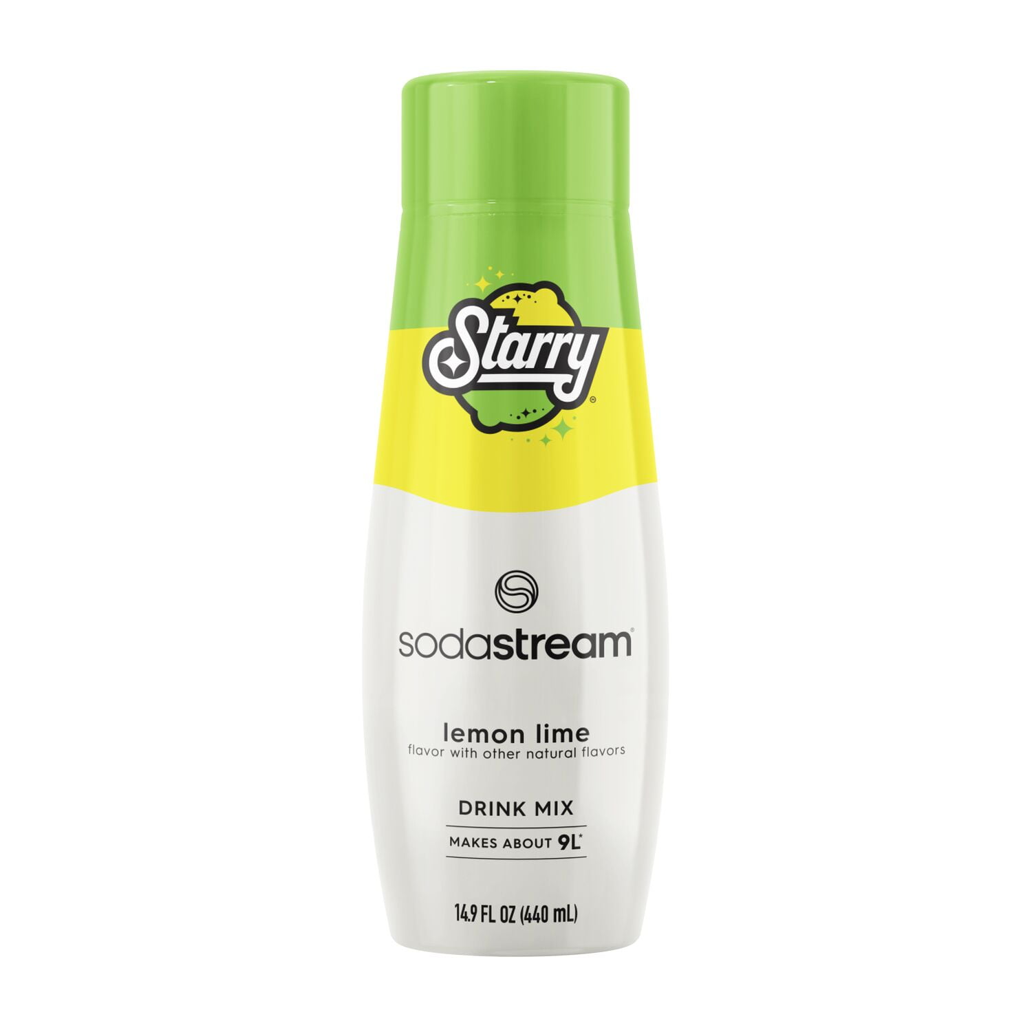SodaStream Starry Lemon Lime Soda Mix, 14.9 fl oz.