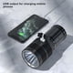 thumbnail image 5 of Naiovety Linterna recargable Ajustable Impermeable Portátil Al aire libre Montar de noche Senderismo Escalada Iluminación de emergencia Lámpara de Iluminación y accesorios Naiovety HA074448-00B, 5 of 6