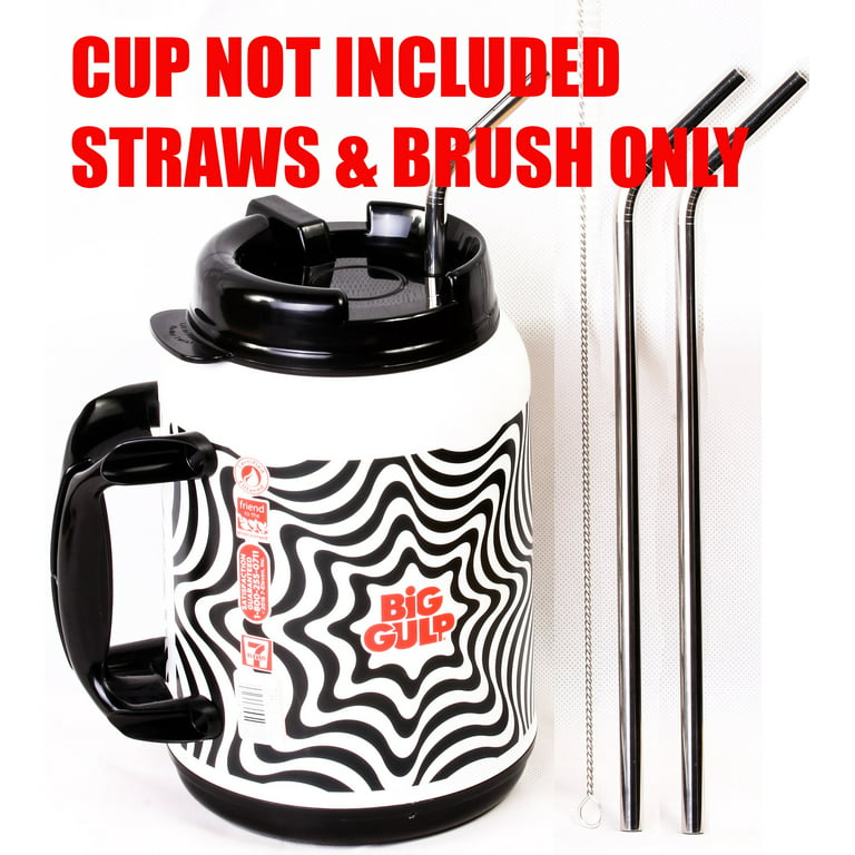 Flexible Plastic Straws with Brushes 15 - Mugs N Coffee