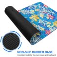 thumbnail image 6 of Long Mouse Pads for Desk,Pioneer Flower Floral Print Pattern Desk Mats on Top Of Desks, Desk Mouse Pad Extra Large with 3mm Non-Slip Base and Stitched Edge for Gaming,Office,Work,Home 31.5"x15.7", 6 of 6