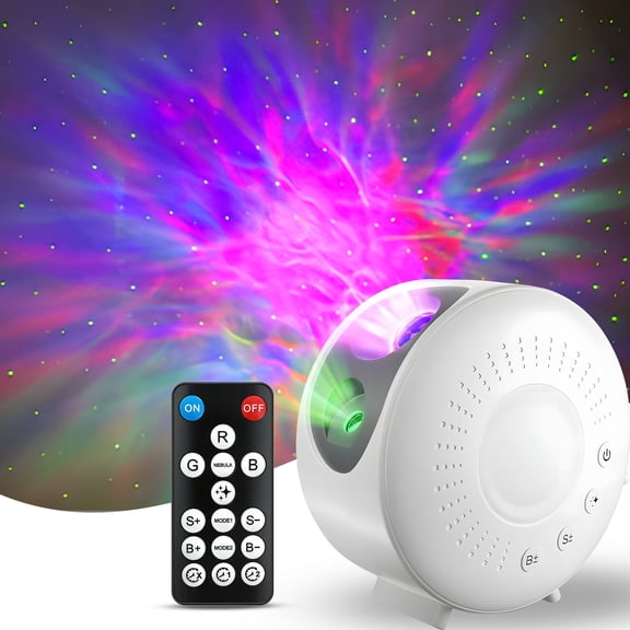 DAYBETTER Galaxy Projector Star Night Light, Ultra-Bright Nebula Projector with Timer & Remote Control for Bedroom Decor, Kids Gifts, Party, Home Theater
