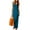 Turquoise #056, variant on Mohiass Womens Cocktail Bodycon Sleeveless Slim Casual Tank Long Maxi Dress Khaki S