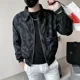 thumbnail image 4 of Abrigos masculinos casuales con cremallera en V, ropa estética estampada, moda 2024, chaquetas para hombre, reseñas coreanas, muchas Y2k, entrega rápida, Joker, 4 of 4