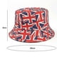 thumbnail image 2 of Unisex Union Jack Print Reversible Bucket Hat British Fisherman Hat, 2 of 2