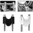 thumbnail image 5 of with Bolts Handlebar Riser Bar for Can for Am for Outlander for Max Motorcycle Handlebar Riser Clamp Handle Bar Mount 7/8" 22 Mm Handlebar Motorcycle Handlebar Clamps Riser(Black 22mm), 5 of 5