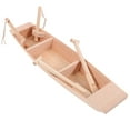 thumbnail image 1 of SHINYPASING Boat Home Decor 1Pcs Mini Fishing Boat Decor Wooden Model for Living Room Display, 1 of 8