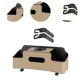 thumbnail image 3 of Organizador del respaldo del asiento, soporte para pañuelos, soporte para teléfono, accesorios interiores universales para vehículos con ganchos, Beige, 3 of 6