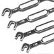 thumbnail image 2 of Lot de 4 clés de voiture RC, tendeur, écrou, extracteur de rotule, clé de maintenance RC en alliage d'aluminium, 3,0 à 6,0 mm, noir, 2 of 4