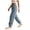 Blue Pants for Women, variant on Elastic Waist Cable Knit Cuffed Pants Women Warm Pants for Winter Pink Free Size