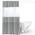 thumbnail image 1 of Cortina de ducha de 180 x 200 cm, resistente al moho – Cortina de baño impermeable con vendaje – Blanco, 1 of 5