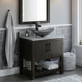 thumbnail image 5 of Novatto GF-136MB Eclipse Single Hole Waterfall Bathroom Faucet, Matte Black, 5 of 5