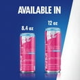thumbnail image 6 of Red Bull Peach Edition Sugarfree Energy Drink,  White Peach,  12 fl. oz. can,  114mg Caffeine, 6 of 15