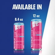 Red Bull Peach Edition Sugarfree Energy Drink, White Peach, 12 fl. oz. can, 114mg Caffeine