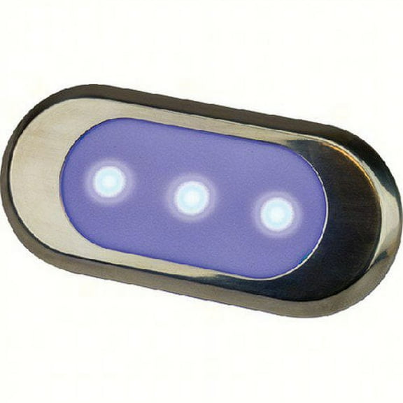 Sea Dog  4014091; Stainless Steel Led Courtesy Light Blue Full