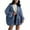 Sky Blue, variant on Busydd Women's Cardigans Trendy Solid Color Knit Womens Cardigan Sweaters Casual Open Front Long Sleeve Cardigan Sweaters for Women S