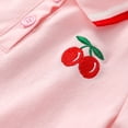 thumbnail image 7 of Kids Girls Athletic Dress Short Sleeve Soft Pleated Hem Casual Dresses for Summer Tennis Golf Daily Wear, 7 of 7