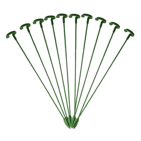 

Flower Supports Plant Clips Bracket Garden DIY Supplies Durable 10Pcs High Quality Flowers Holder