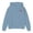 Light Blue, variant on Girls Pullover Hoodie Chest Bow Graphic Print Solid Sweatshirt with Front Pocket Warm Fall Winter Casual Tops White,5-6 Years