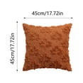thumbnail image 3 of Maple Leaf Fall Pillow Covers 18x18 Inch Autumn Harvest Decorative Throw Pillow Cases Soft Plush Polyester Couch Cushion Covers for Farmhouse Sofa Bed Room Home Decor Orange Seasonal, 3 of 6