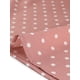 thumbnail image 5 of Blusa de puntos impresa de manga corta con cuello en V para mujeres Inspire Chic, top para el trabajo, color rosa claro, 5 of 6