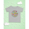 thumbnail image 3 of Circle Of Flowers T-Shirt Infant -Image by Shutterstock,  6 Months, 3 of 4