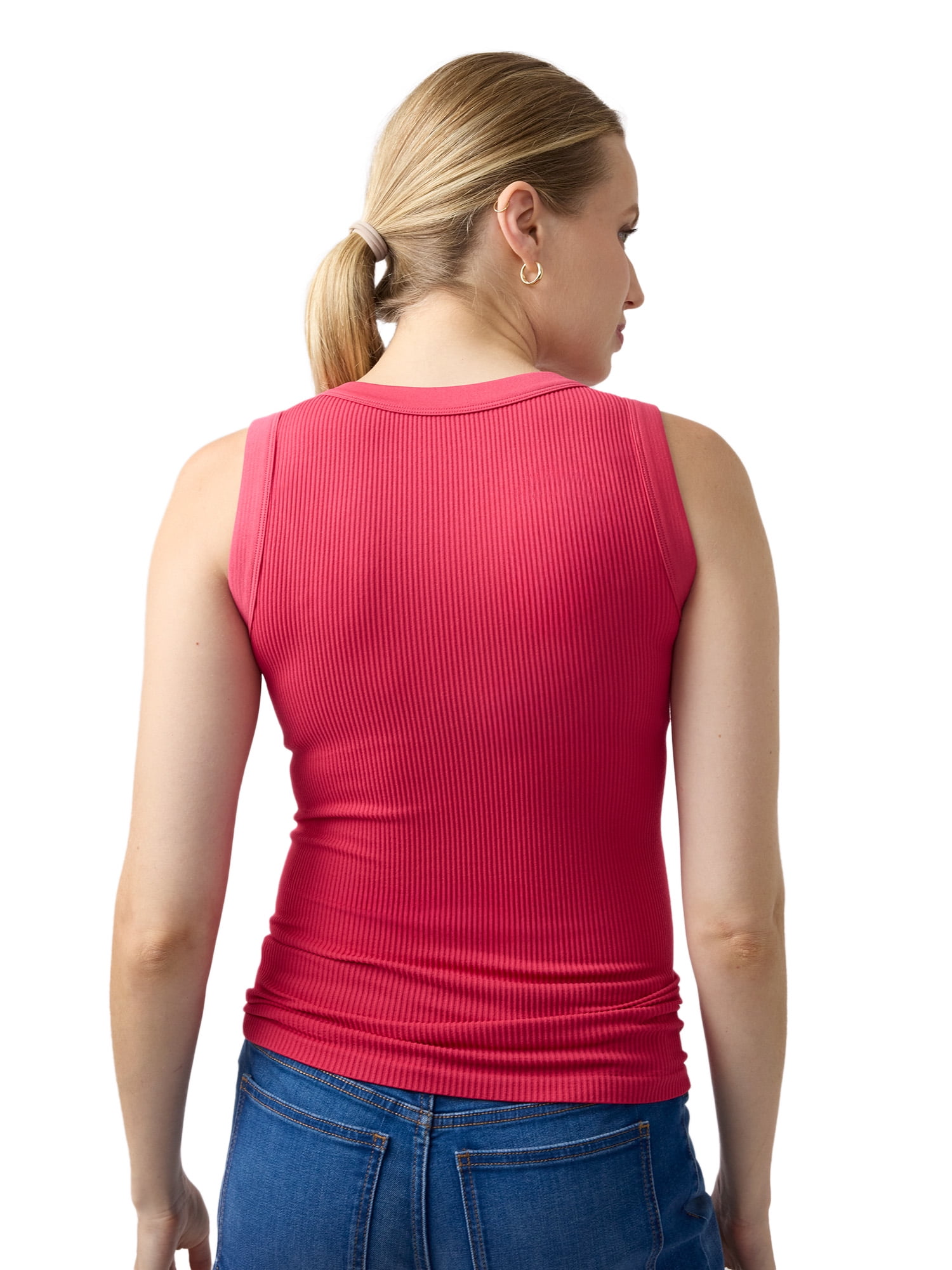 Ingrid & Isabel For Every Belly Women's Maternity Seamless Fitted RibTank, Sizes S-XXL