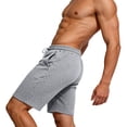 thumbnail image 5 of Lovzfmll Men's Summer Beach Casual Running Sports Shorts, 5-Inch Straight Leg Athletic Bermuda Shorts Navy, 2XL, 5 of 8