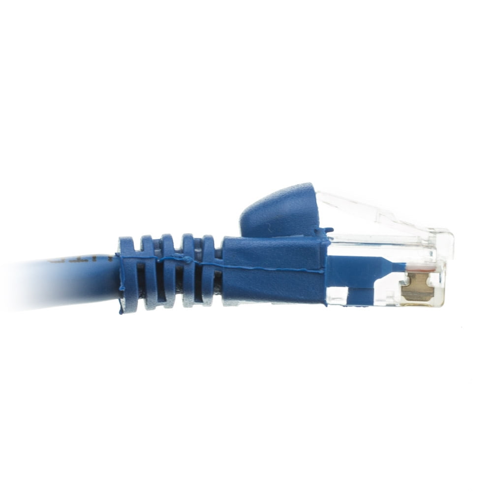 Pack of 10 Snagless//Molded Boot ED691967 4 Feet Blue Cat5e Ethernet Patch Cable