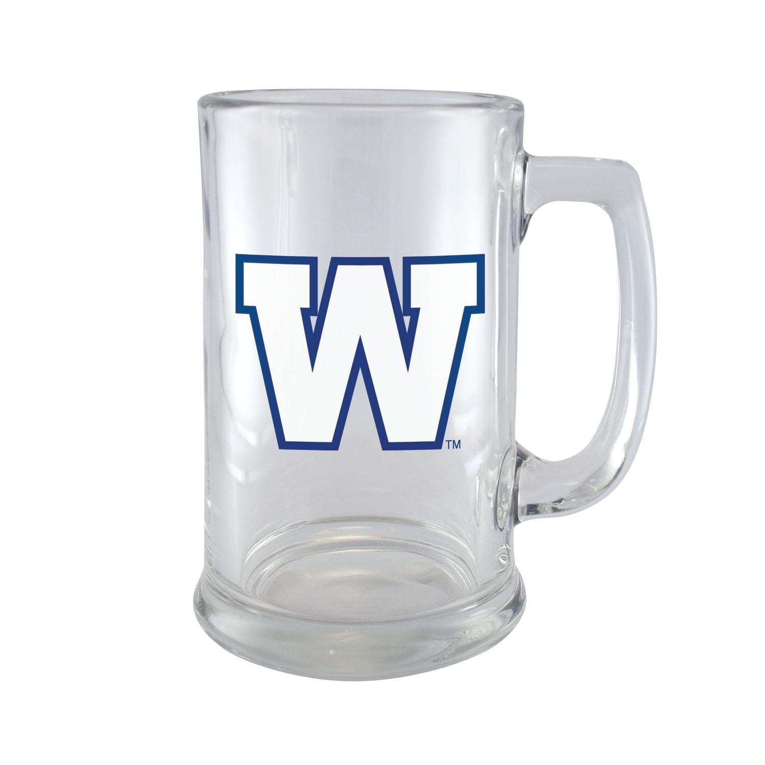 OFFICIALLY LICENSED 15OZ CFL BEER STEIN WINNIPEG BLUE BOMBERS