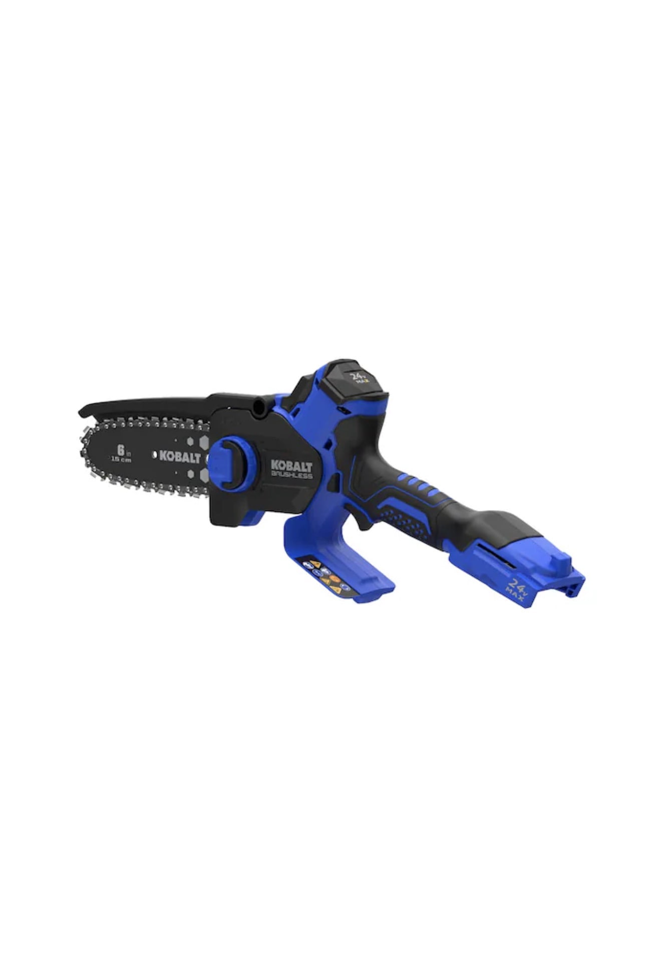 Kobalt 24-volt 6-in Battery Chainsaw Battery Not Included Charger Not Included